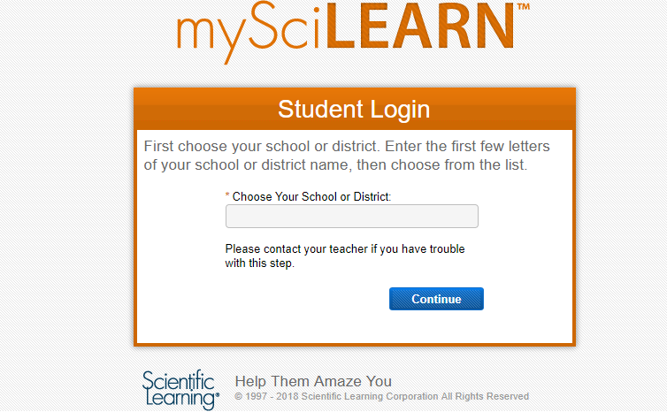 Learner Login Select School