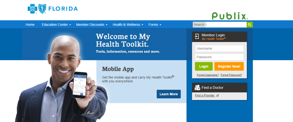 Www mypublixhealthplan Publix My Health Toolkit Login