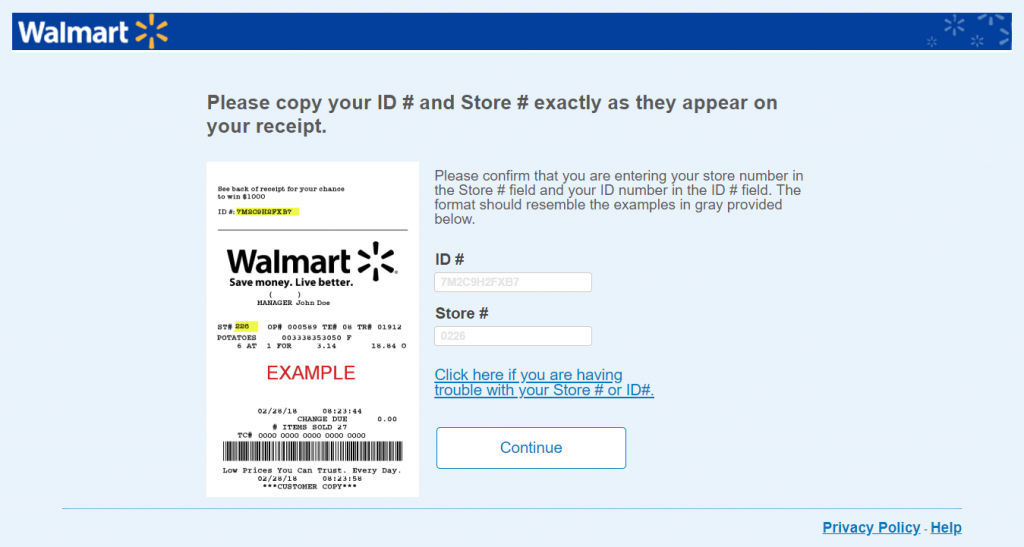 Walmart sweepstakes