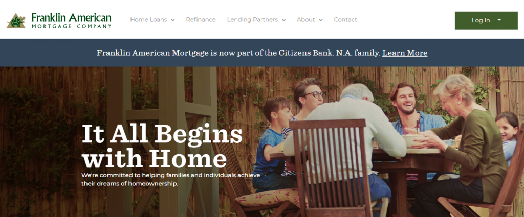 Franklin American Mortgage Company Home