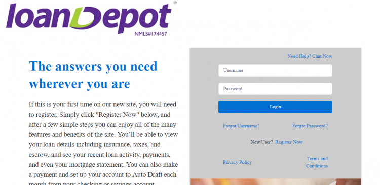Loandepot Login Portal Login Pages Info