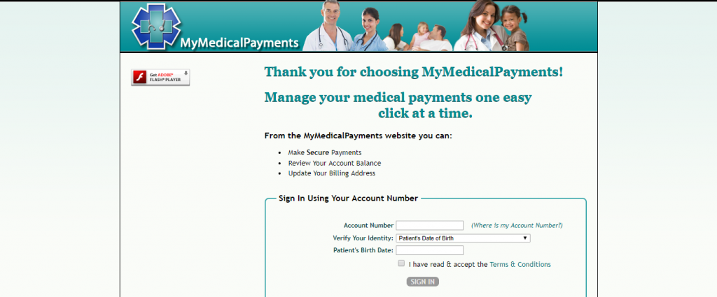 Sign In MyMedicalPayments