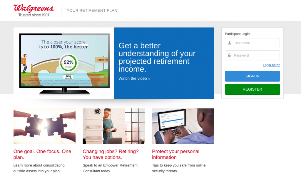 Walgreens Your Retirement Plan