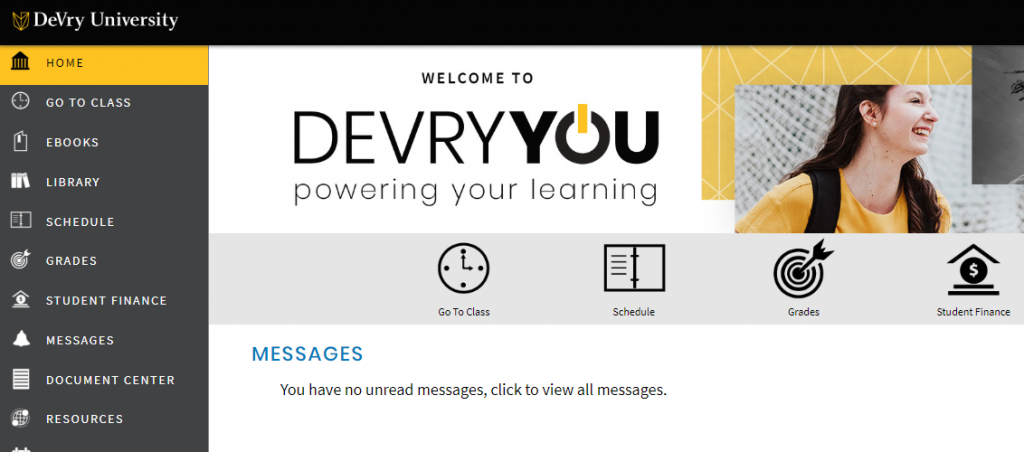 DeVry University Logo