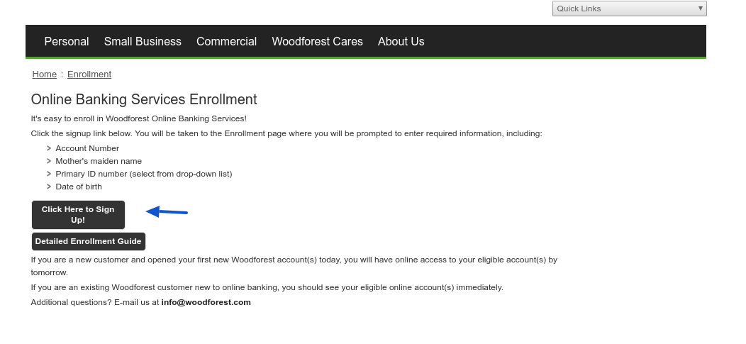 woodforest-enrollment