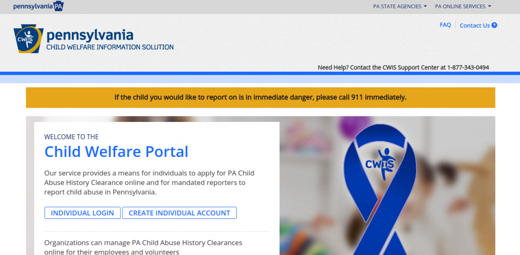 Pennsylvania Child Welfare Logo