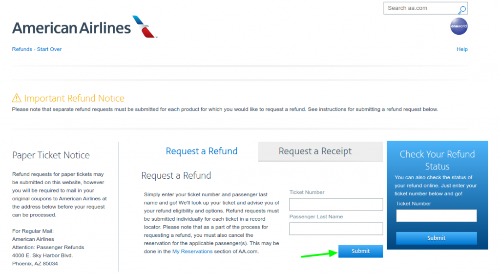 www-aa-refunds-access-american-airlines-refund-policies-online