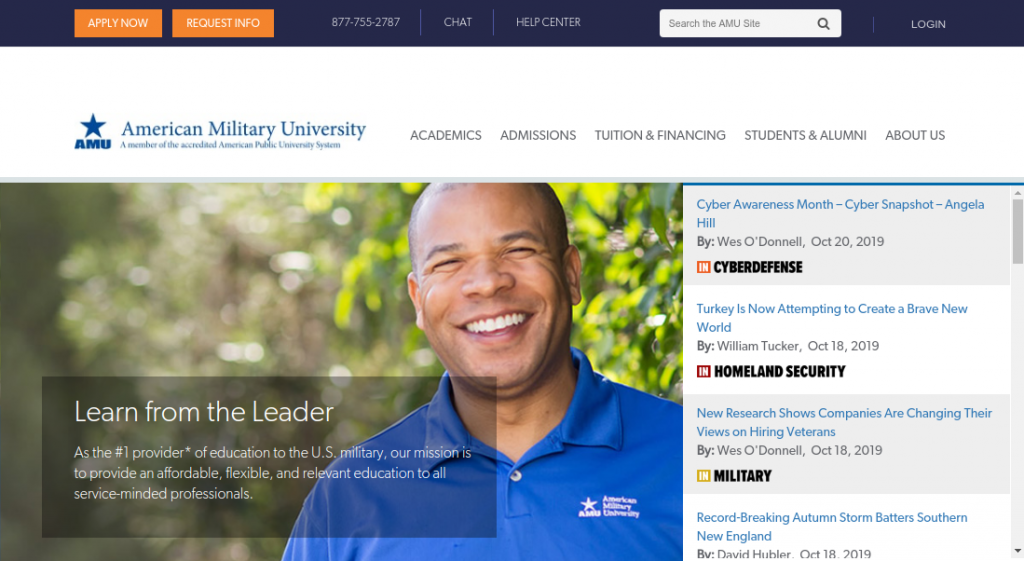 American Military University Logo