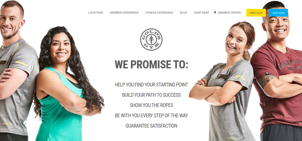 Gold s Gym Logo