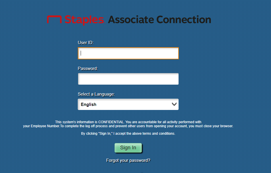 Staples Employee Portal Login