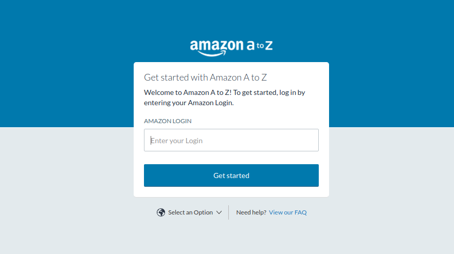 amazon a to z login amazon a to z login
