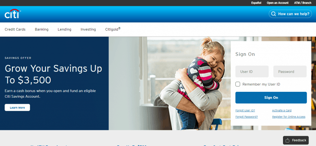 Citi Credit Card Logo