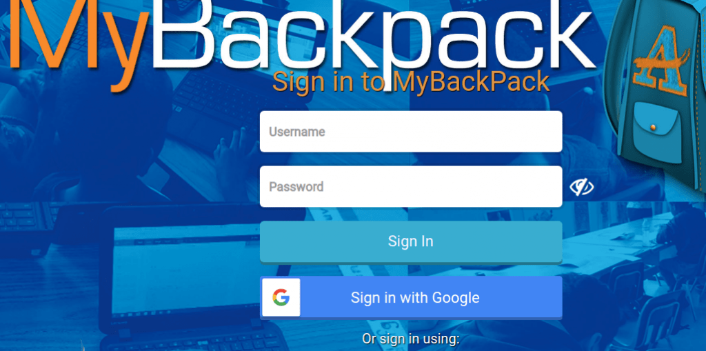 My backpack Logo