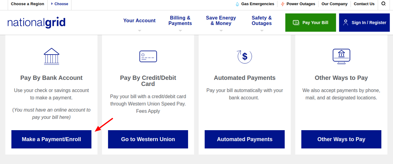 National Grid bill pay