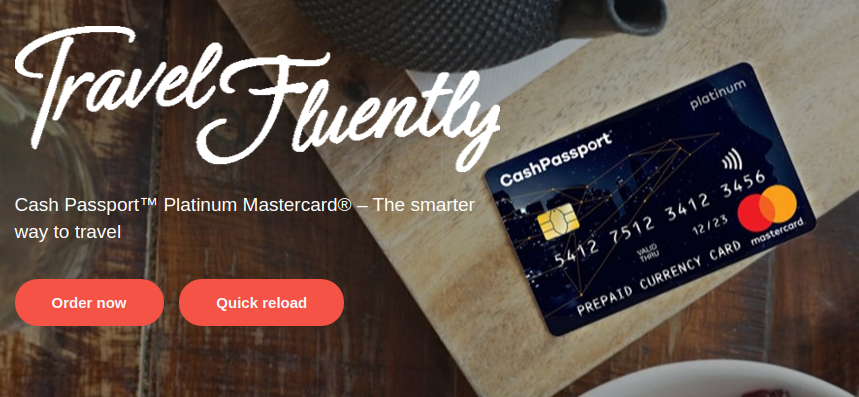 Cash Passport MasterCard Logo