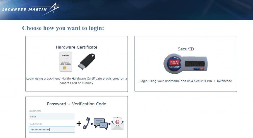 Lockheed Martin Login