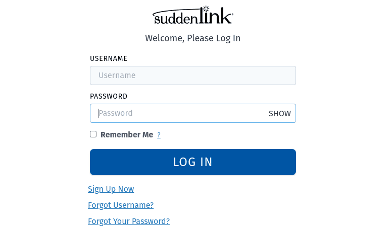 suddenlink account login