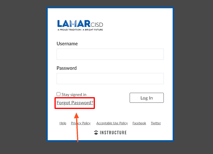 canvas lamar cisd forgot password