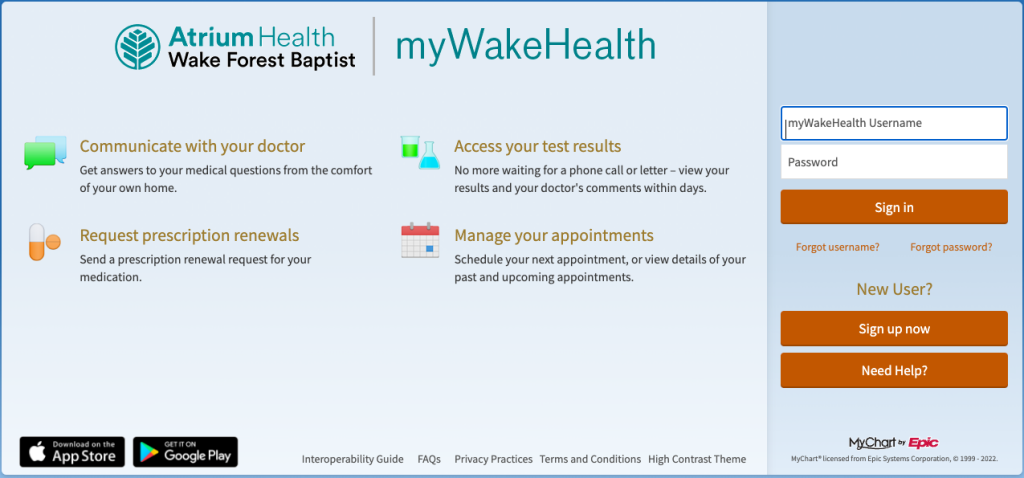 mywakehealth