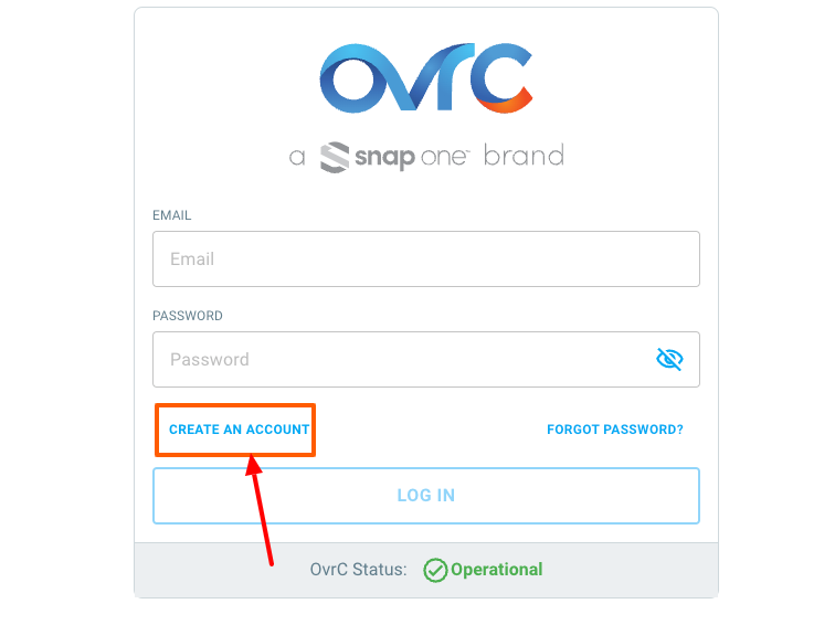 ovrc create account