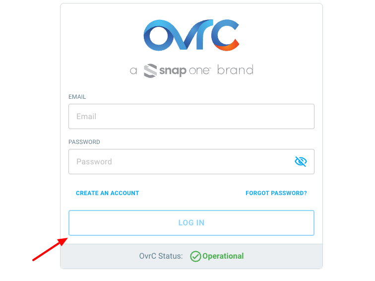 ovrc login