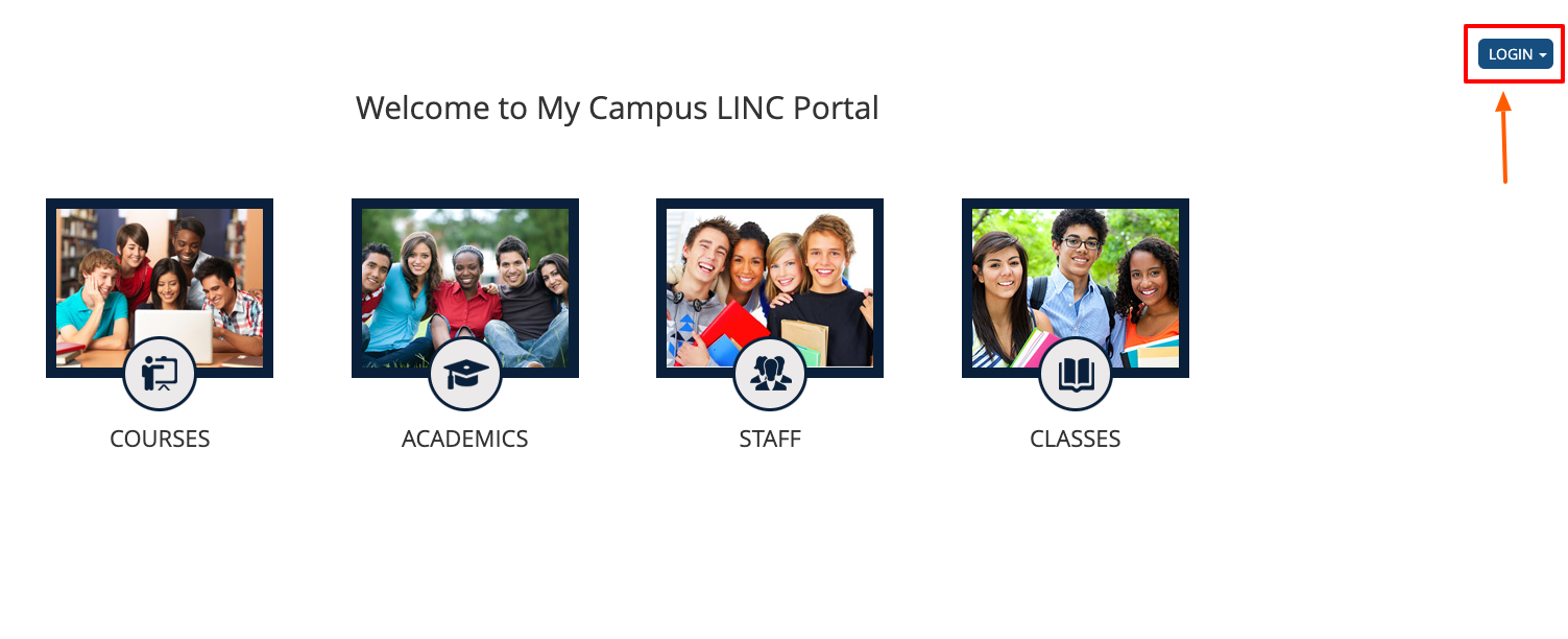 myportal lincolnedu login page