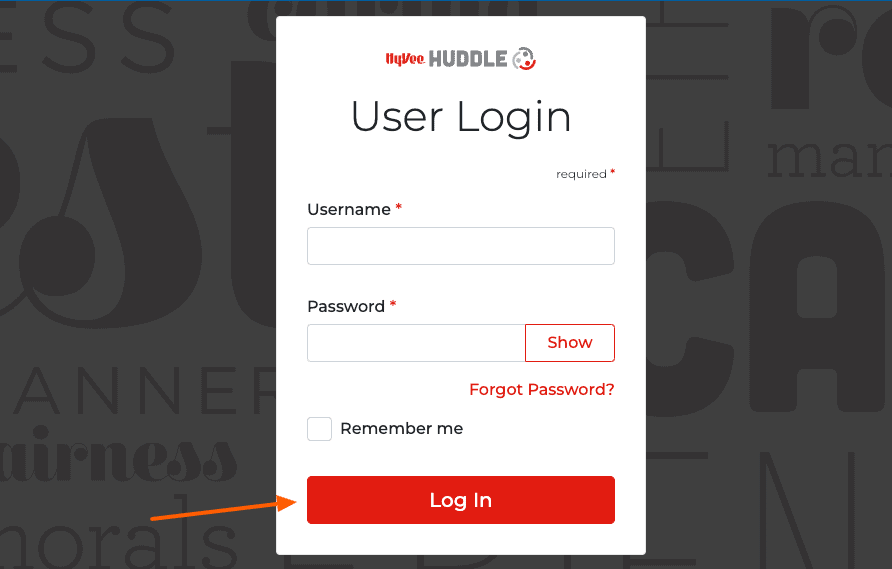 hy-vee huddle employee login