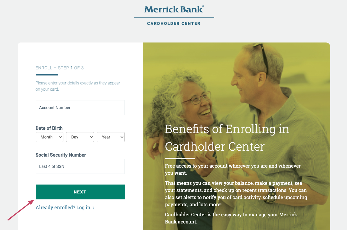 enrollment of merrick bank 