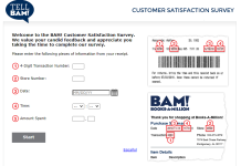 BAM Customer Survey at www.TellBAM.com BAM Survey Guide