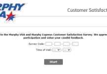 Tell Murphy Survey at www.tellmurphyusa.com Murphy USA Survey