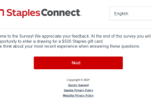 Staples Survey Guide Online survey3.medallia.com/StaplesCares